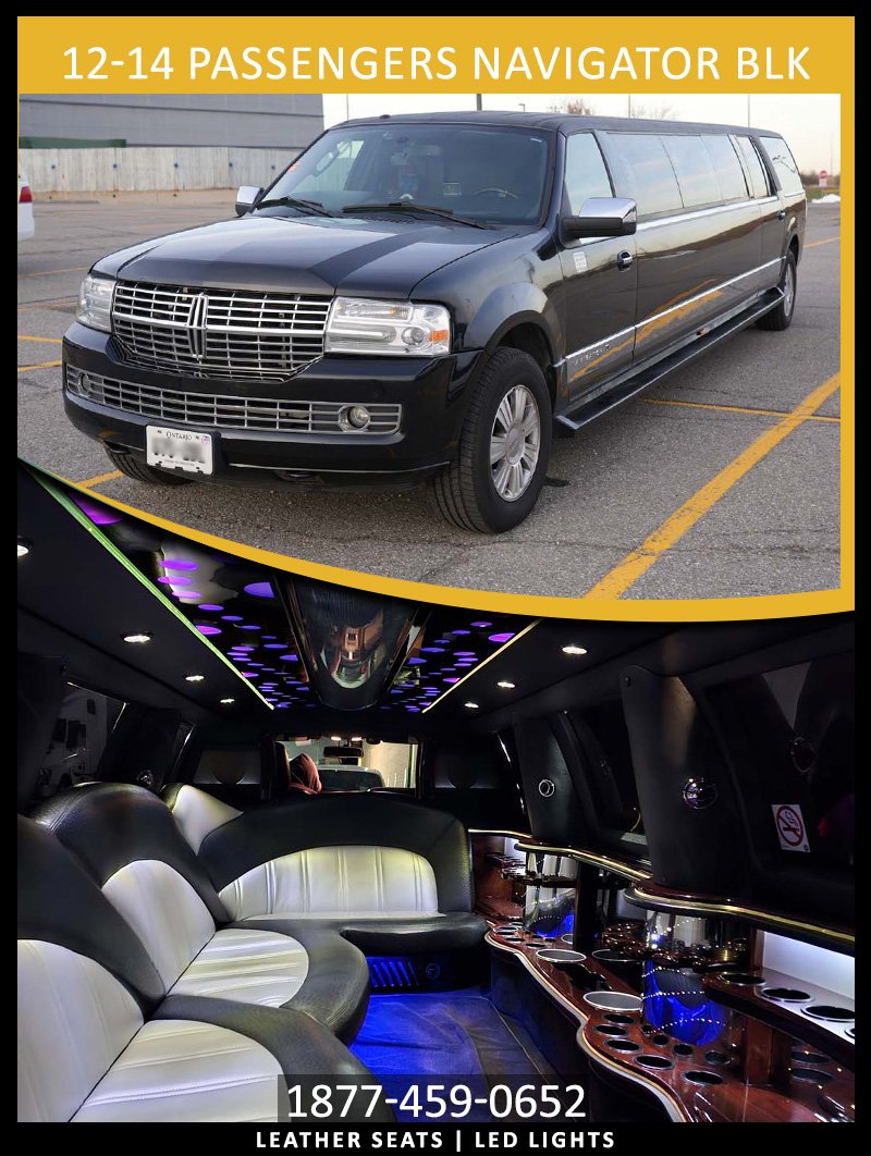 12-14 PASSENGERS NAVIGATOR BLACK