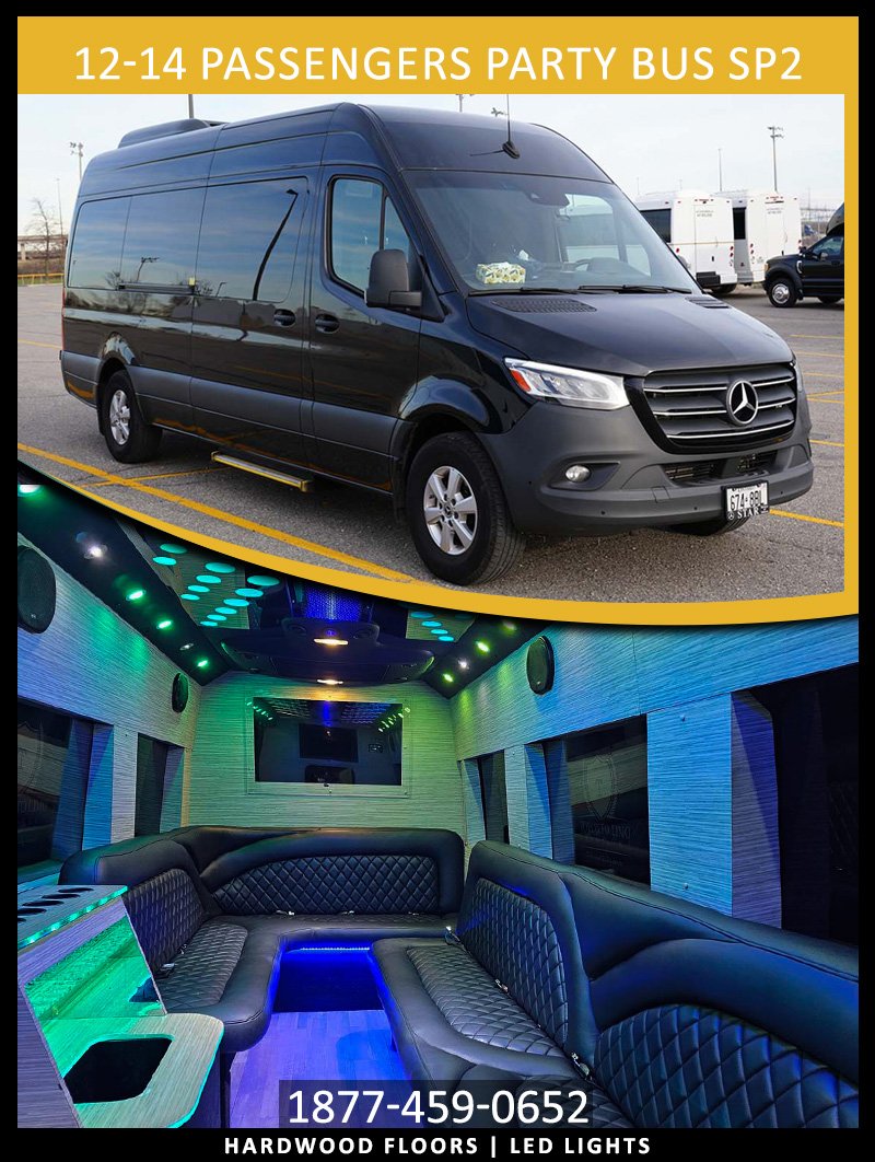 12-14 PASSENGERS PARTY BUS SP2