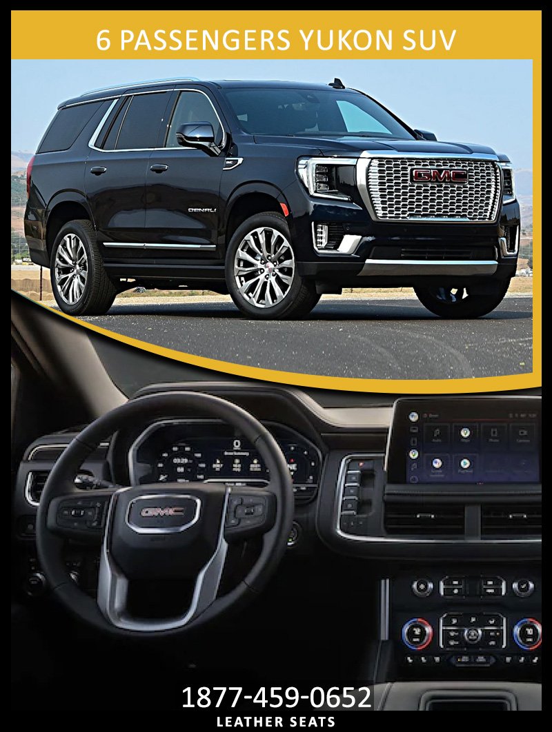 6 PASSENGERS YUKON SUV